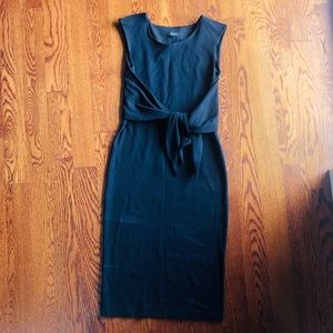 Very flattering black dress